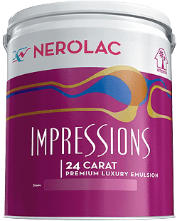 Nerolac Impressions 24 carat Premium Interior Emulsion White