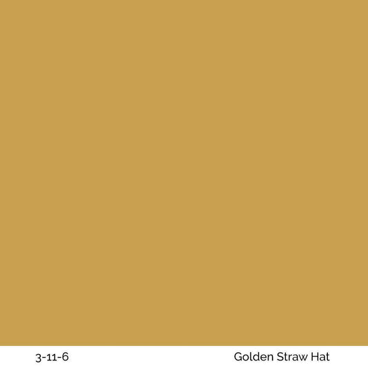 Golden Straw Hat 3-11-6